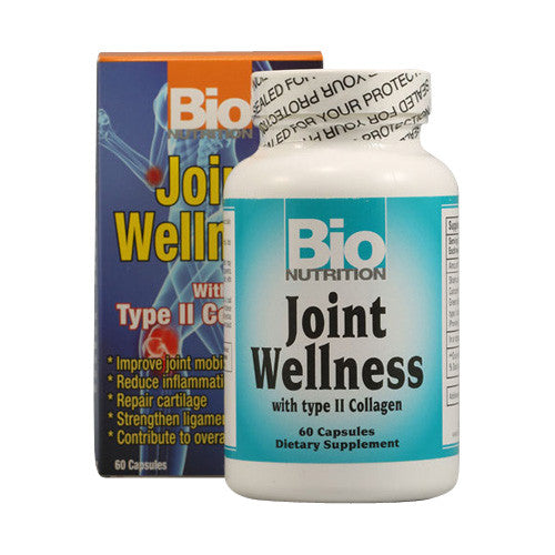 Bio Nutrition Joint Wellness With Type Ii Collagen Capsules - 60 Ea